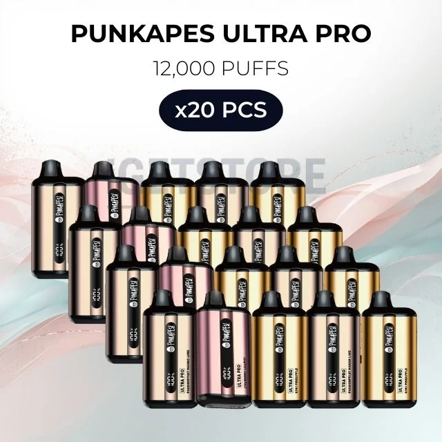20 pcs punkapes ultra pro 12000 puffs