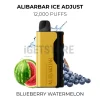 Alibarbar ice adjust 12000 puffs blueberry watermelon
