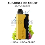 Alibarbar Ice Adjust Hubba Hubba Grape 12000 Puffs