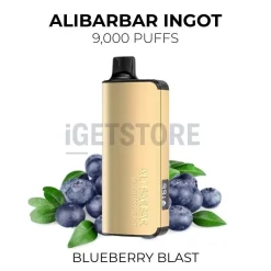 Alibarbar ingot 9000 puffs blueberry blast