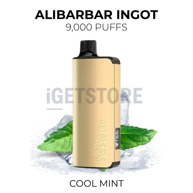 Alibarbar ingot 9000 puffs cool mint