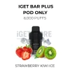 Iget bar plus pods 6000 puffs strawberry kiwi ice