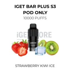 Iget bar plus pods strawberry kiwi ice
