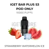 Iget bar plus pods strawberry watermelon ice