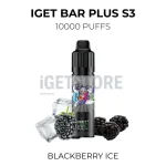 IGET Bar Plus S3 Blackberry Ice 10000 Puffs