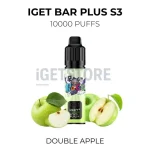 IGET Bar Plus S3 Double Apple 10000 Puffs