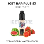 IGET Bar Plus S3 Strawberry Watermelon 10000 Puffs