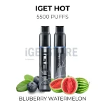IGET Hot Blueberry Watermelon 5500 Puffs