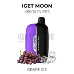 IGET Moon Grape Ice 5000 Puffs