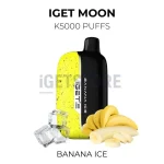 IGET Moon Banana Ice 5000 Puffs