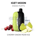 IGET Moon Cherry Snow Pear Ice 5000 Puffs