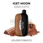 IGET Moon Golden Tobacco 5000 Puffs