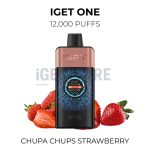 IGET One Chupa Chups Strawberry 12000 puffs