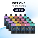 20 PCS - IGET One 12000 Puffs