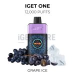 IGET ONE Grape Ice 12000 puffs