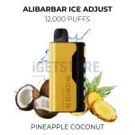 Alibarbar Ice Adjust Pineapple Coconut 12000 Puffs