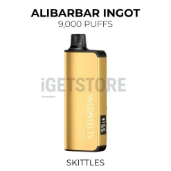 Alibarbar ingot 9000 puffs skittles