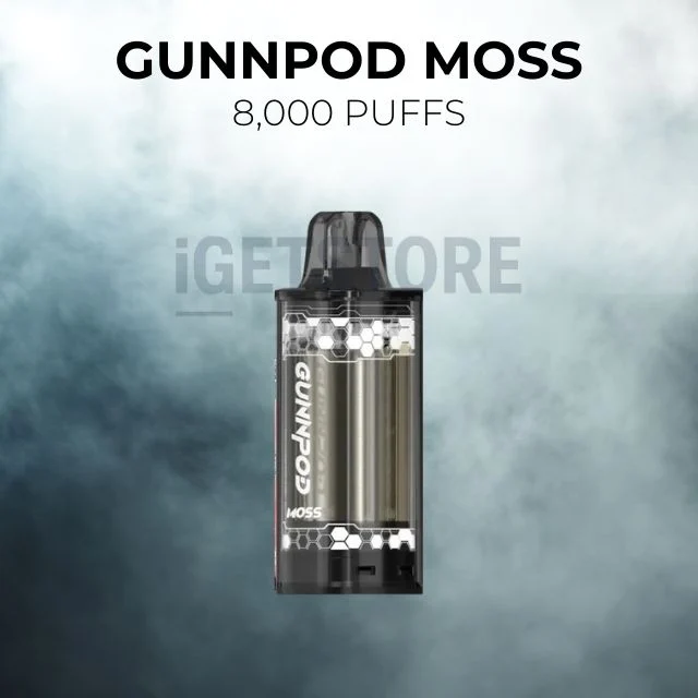 Gunnpod moss 8000 puffs