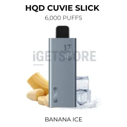 Hqd cuvie slick 6000 banana ice