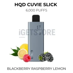Hqd cuvie slick 6000 blackberry raspberry lemon