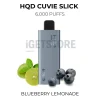 Hqd cuvie slick 6000 blueberry lemonade