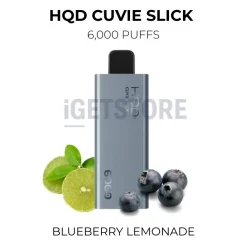 Hqd cuvie slick 6000 blueberry lemonade