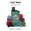 Iget bar 3500 black forest