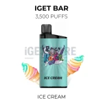 IGET Bar Ice Cream 3500 Puffs