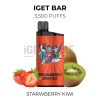 Iget bar 3500 strarwberry kiwi