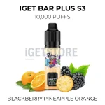 IGET Bar Plus S3 Blackberry Pinapple Orange 10000 Puffs