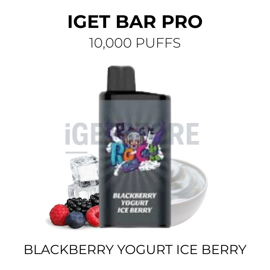 Iget bar pro 10000 blackberry yogurt ice berry