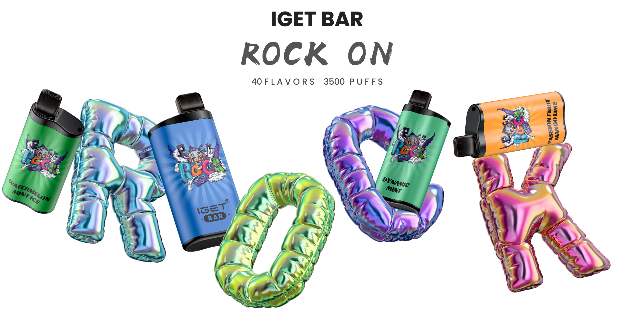 IGET Bar Vape rock on