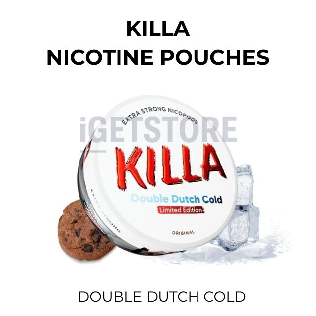 Killa nicotine pouches double dutch cold