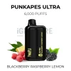 Punkapes ultra 6000 blackberry rasp lemon