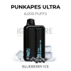Punkapes ultra 6000 blueberry ice