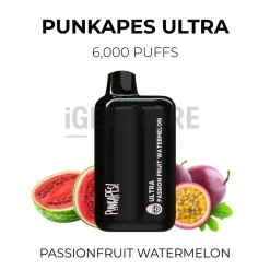 Punkapes ultra 6000 passionfruit watermelon juice