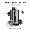 Punkapes ultra pro 12000 puffs blackberry