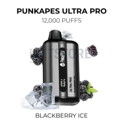 Punkapes ultra pro 12000 puffs blackberry