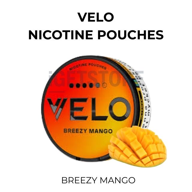 Velo nicotine pouches breezy mango