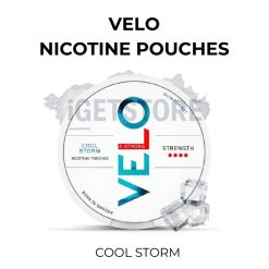 Velo nicotine pouches cool storm