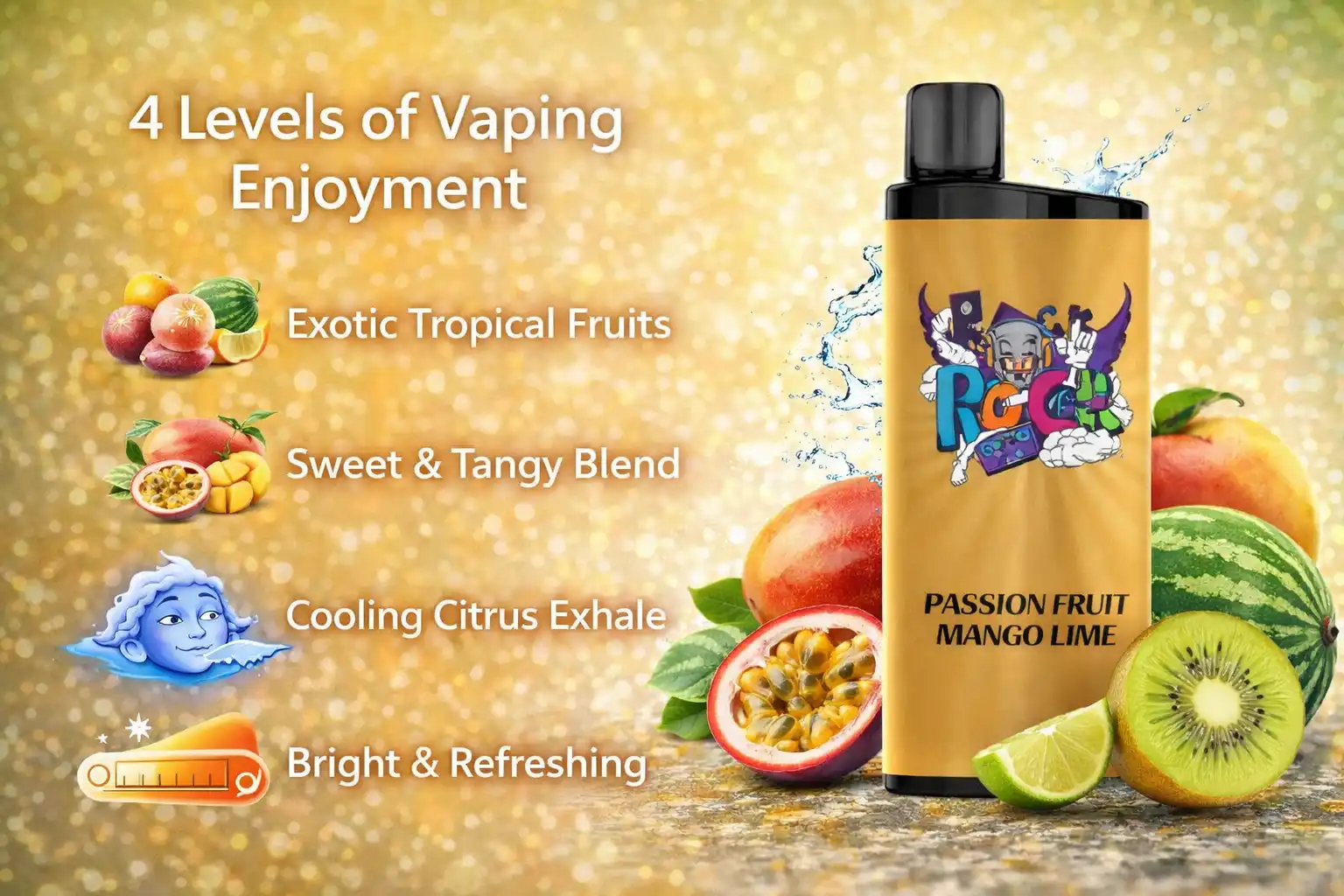 What Does The IGET Bar Passion Fruit Mango Lime Feel Like?