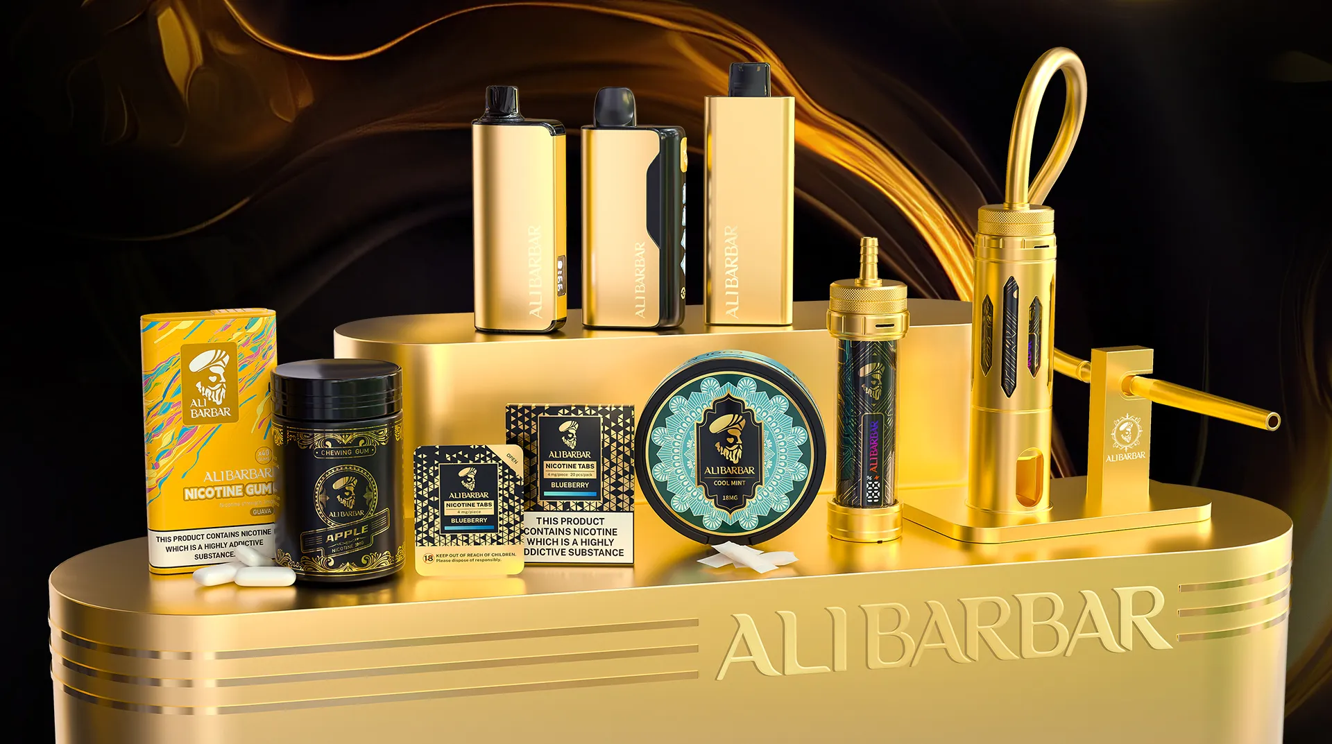 Alibarbar ice adjust 12000 puffs