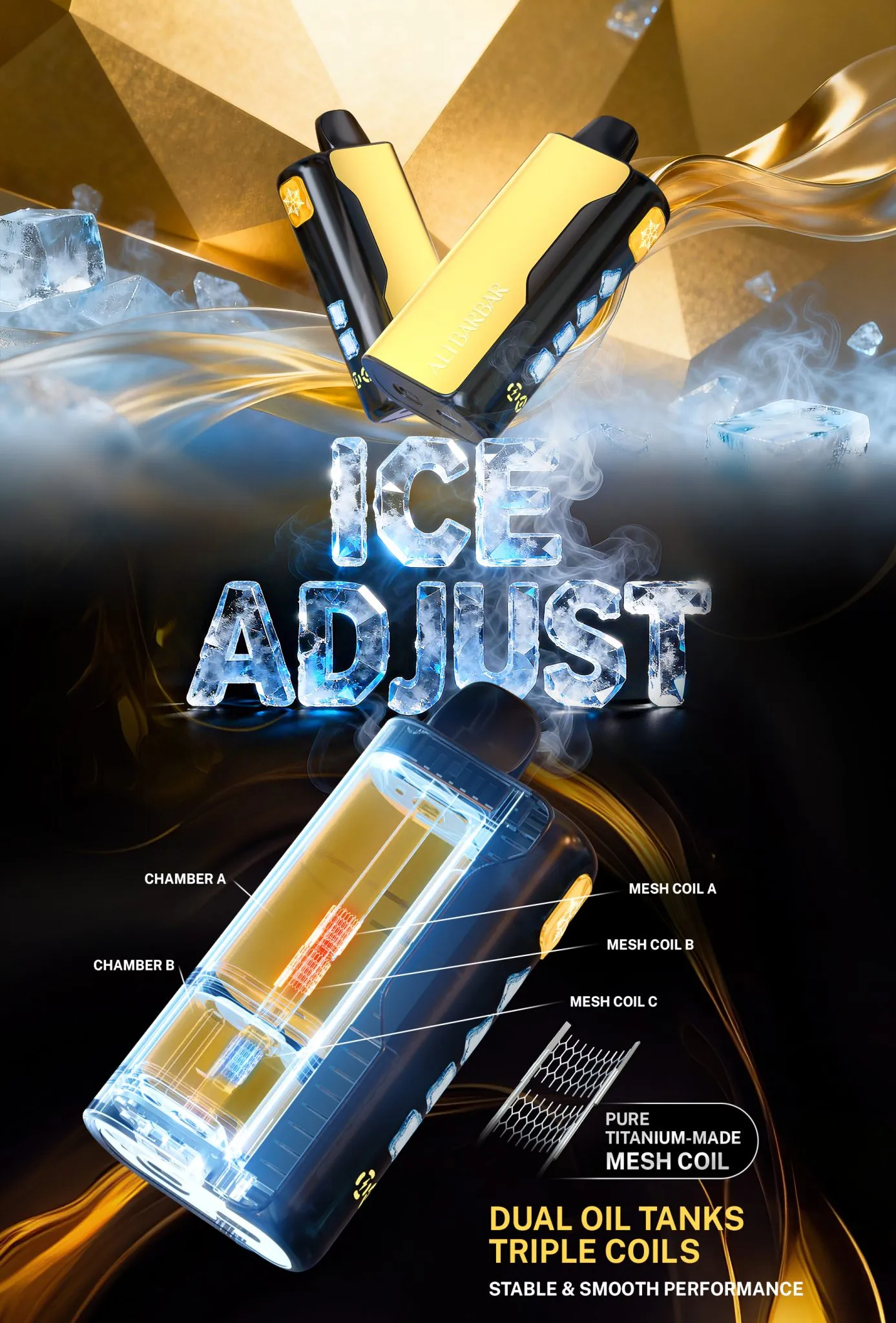 Alibarbar ice adjust-12000