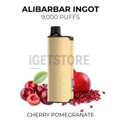Alibarbar ingot 9000 puffs cherry pomegranate