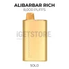 Alibarbar rich 8000 puffs solo