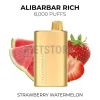 Alibarbar rich 8000 puffs strawberry watermelon