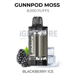 Gunnpod moss 8000 backberry ice