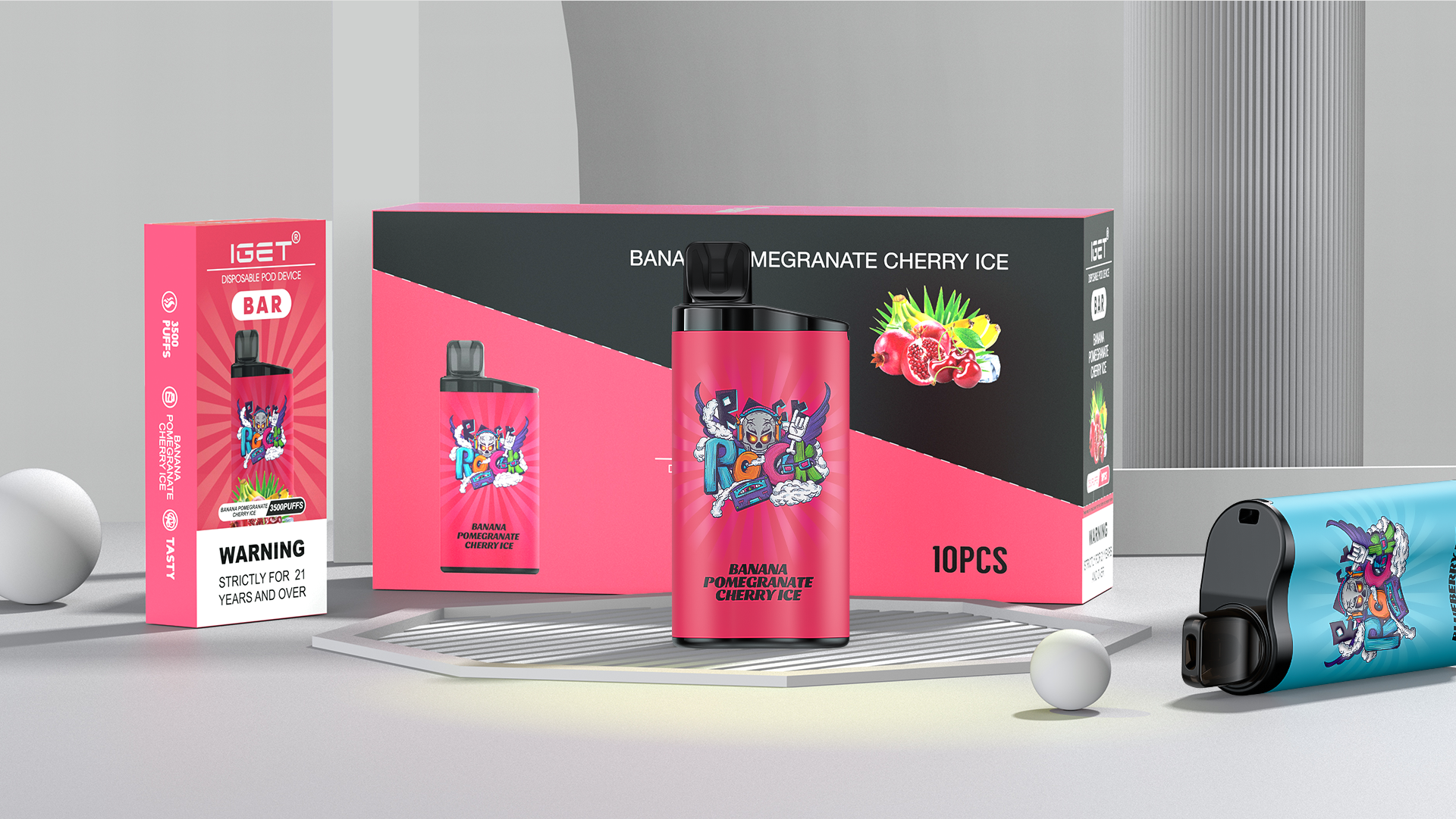 Iget bar 3500 flavours