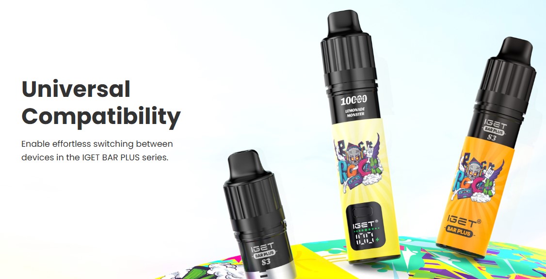 Iget bar plus s3 pods