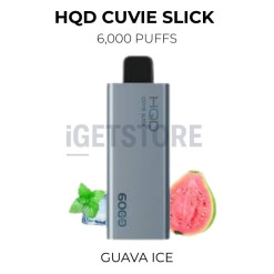Hqd cuvie slick 6000 puffs guava ice